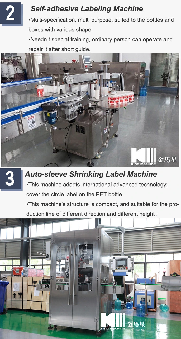 Bottle Wet Glue Labeling Machine (GL-08)